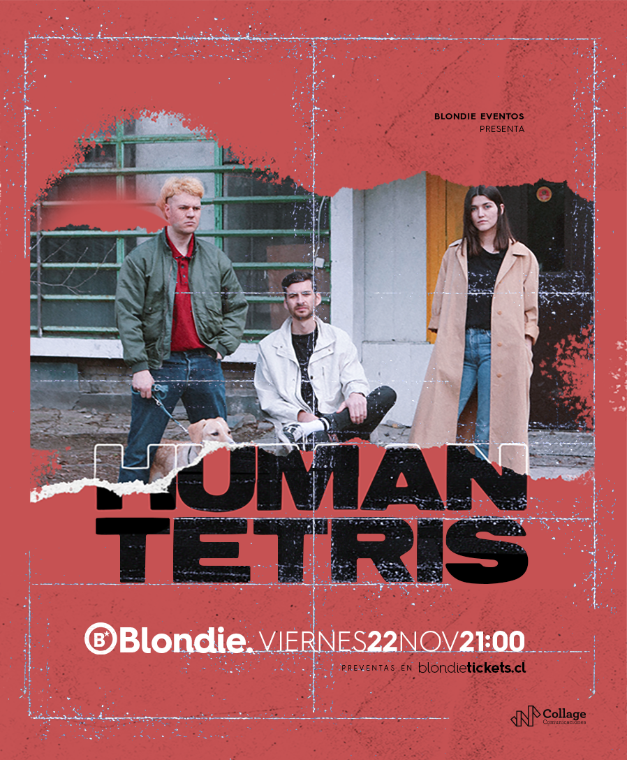 Human Tetris y su post punk visitarán Chile por primera vez